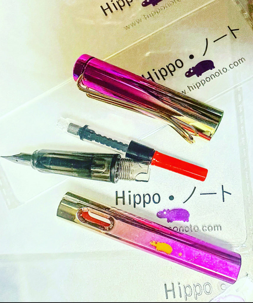 Hippo Shippo Fountain Pen Hippo Noto by SquishyInk