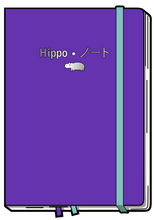 A5 Standard Hippo Noto + 1X Robert Oster Pygmy Purple LATE PLEDGE