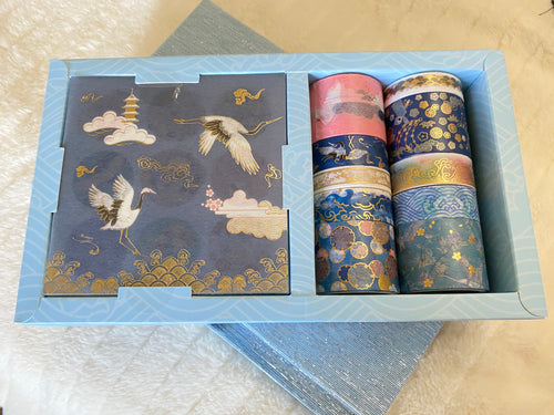 Crane Washi Tape Box Set