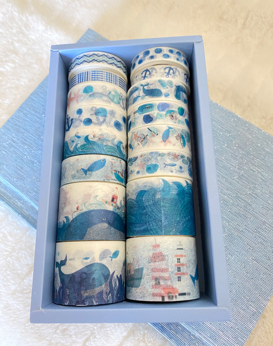 Whale Washi Tape Box Set
